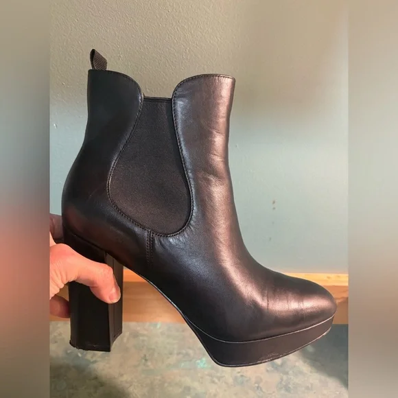 Cole Haan Black Leather Shoes - Picture 4 of 7